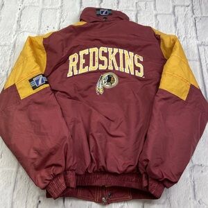 Washington Redskins NFL Logo Athletic Jacket Kids Sz Large 14-16 Rare